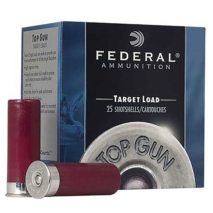 Federal Top Gun 12 GA 2.75" 1-1/8oz #7.5 Shot 1200fps 250ct Case