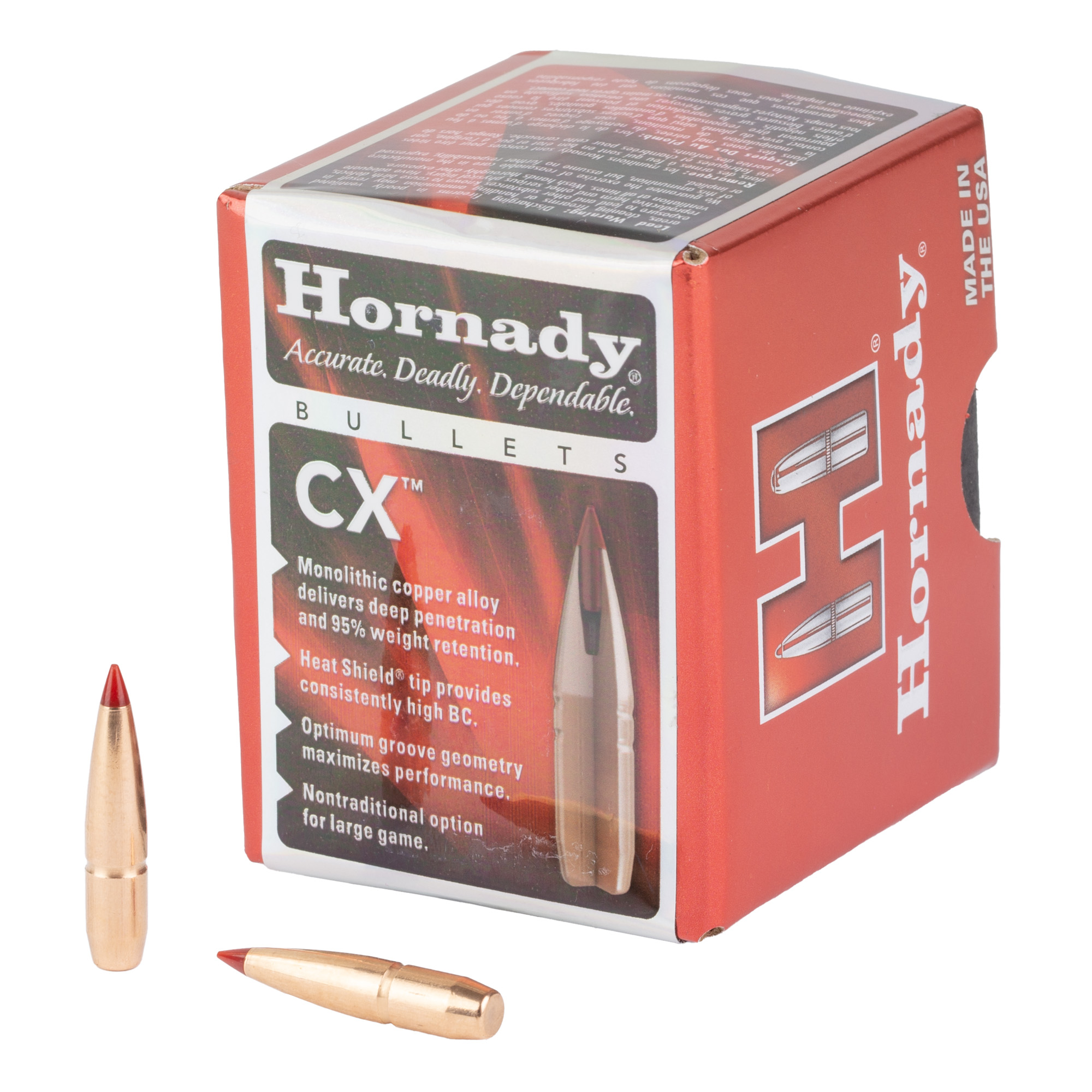 Hornady 22765 CX  25Cal 65gr 50 Per Box/40Case