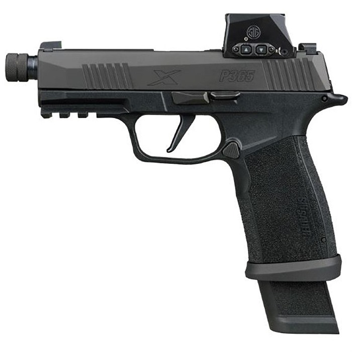 Sig Sauer P365x Macro Tacops Romeo X Sl 9mm 4.3 inch Threaded 21+1 Nitron