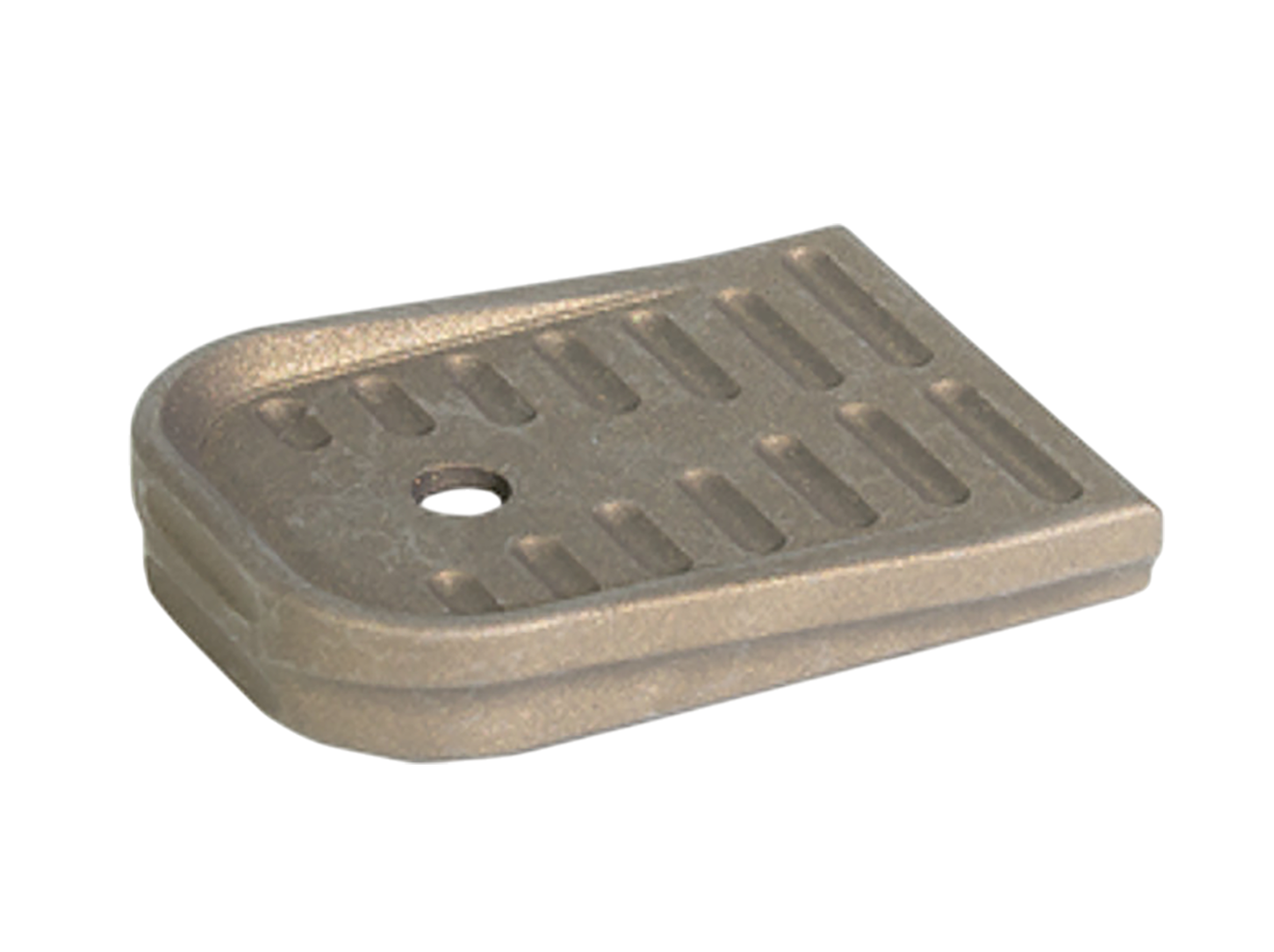 Timber Creek Outdoors GL43XMFPBB Glock 43X Magazine Floor Plate Burnt Bronze Aluminum