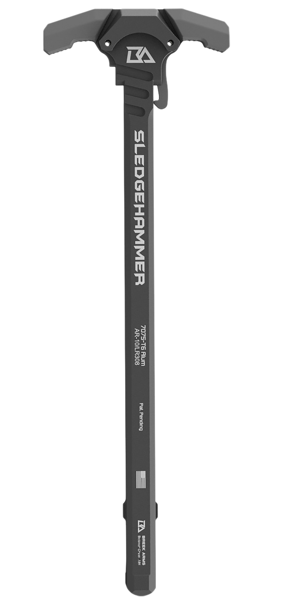 BREEK Sledgehammer Charge Handle Gray for Rifles