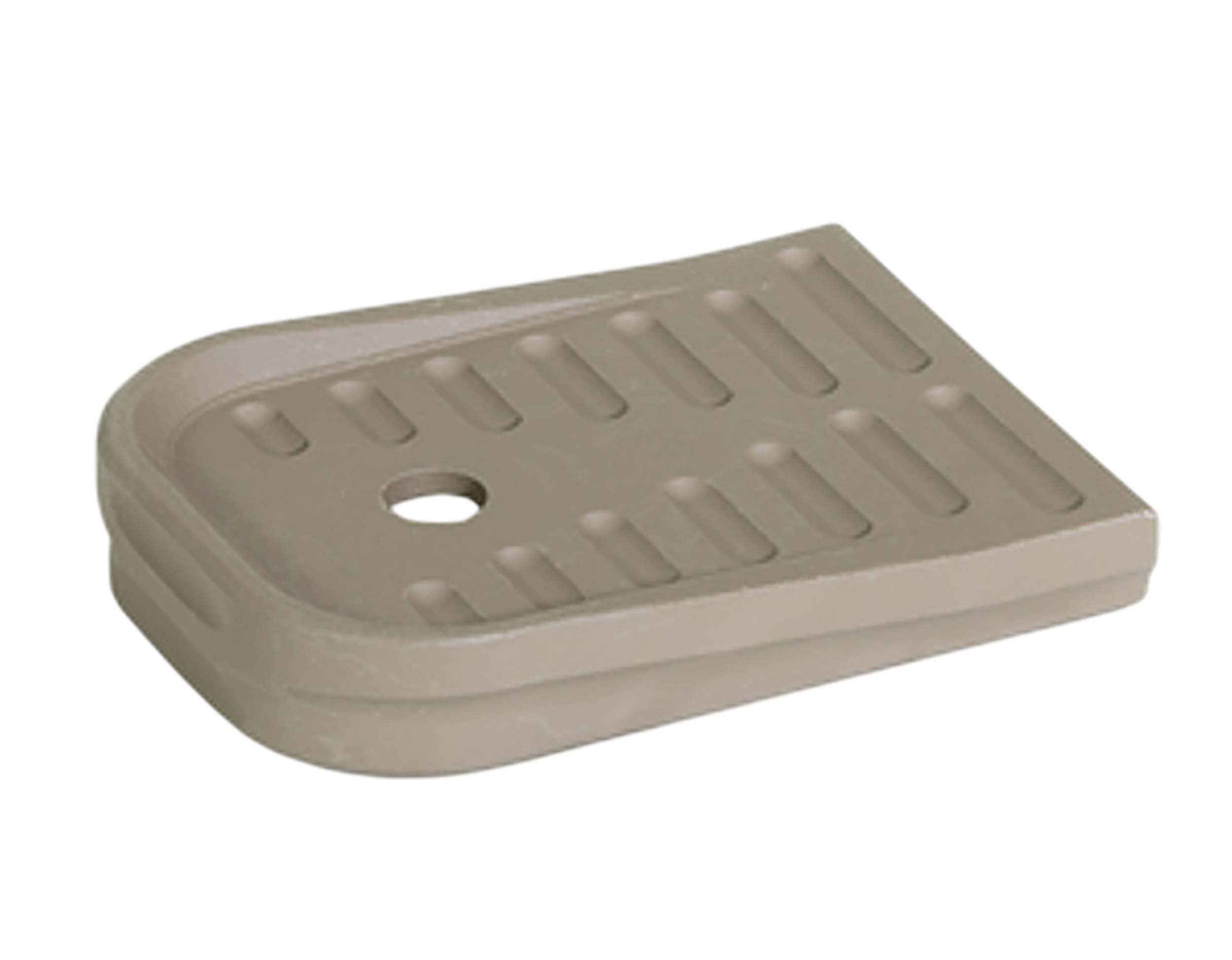 Timber Creek Outdoors GL43XMFPFDE Glock 43X Magazine Floor Plate Flat Dark Earth Aluminum