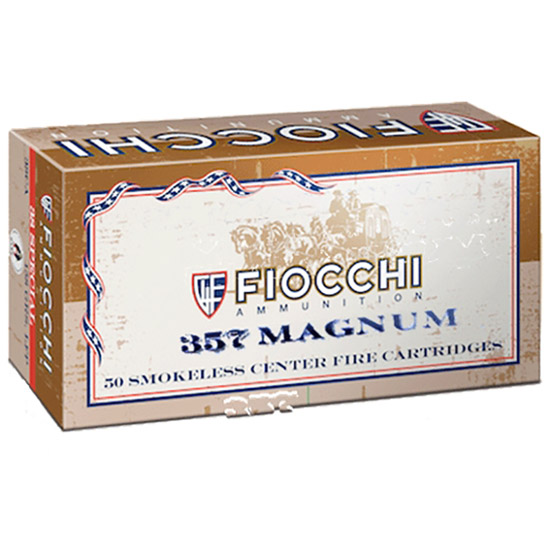 Fiocchi, Fio Defense, 357 Magnum, Jacketed Hollow Point, 148 Grain, 50 Rounds
