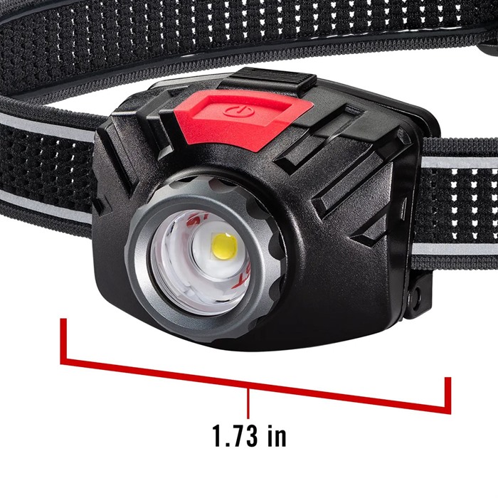 Coast Products FL70 Headlamp 650 Lumens Pure Beam Twist Focus AAA Battery