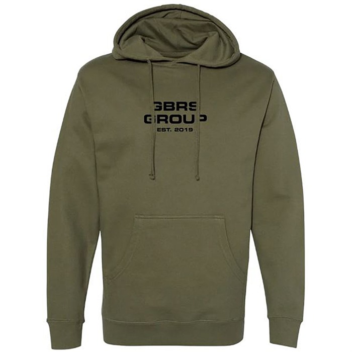 GBRS GROUP ANNIV ED. INSTRUCTOR HOODIE SMALL ARMY GREEN