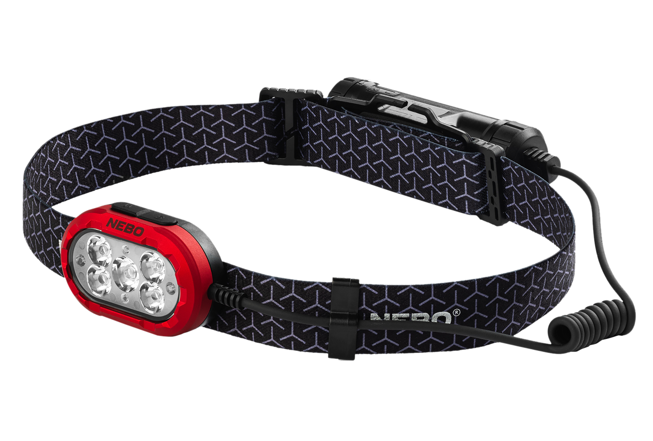Nebo IllumaTrace Blood Tracker Headlamp Aluminum 800 Lumen White Light