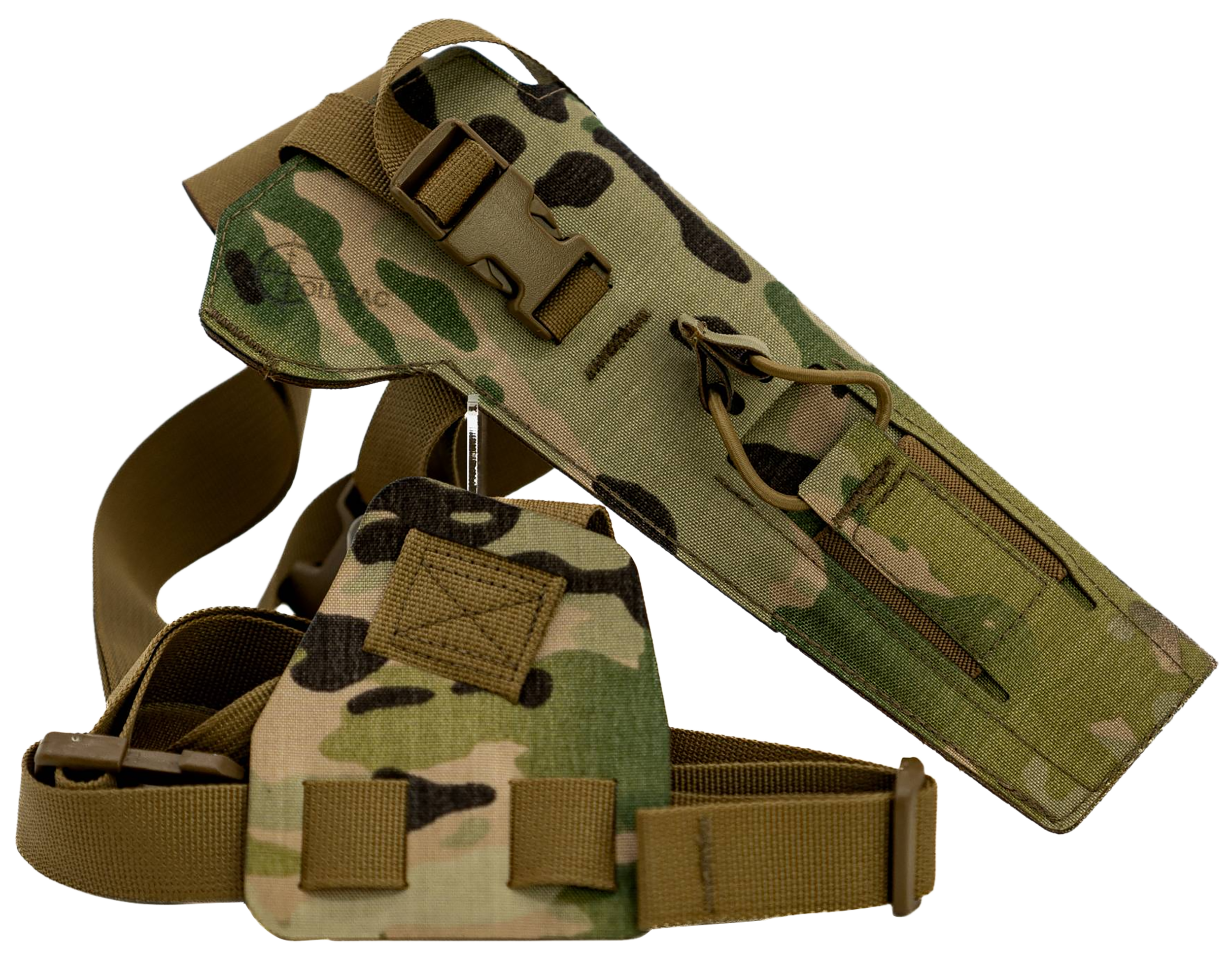 Cole-tac VW103 Varmint Wrangler Pistol Holder Multi-Cam Right Hand