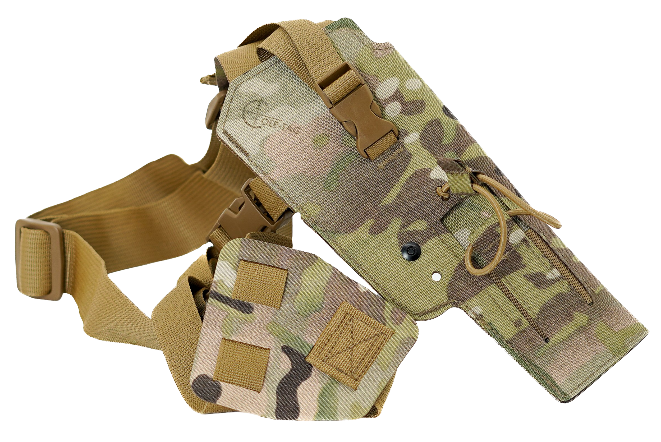 Cole-tac VW213 Varmint Wrangler Pistol Holder Multi-Cam Left Hand