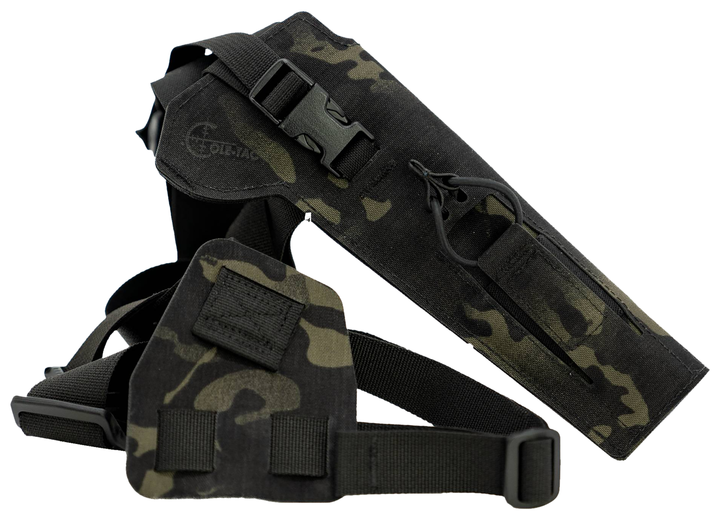 Cole-tac VW105 Varmint Wrangler Pistol Holder Multi-Cam Black Right Hand