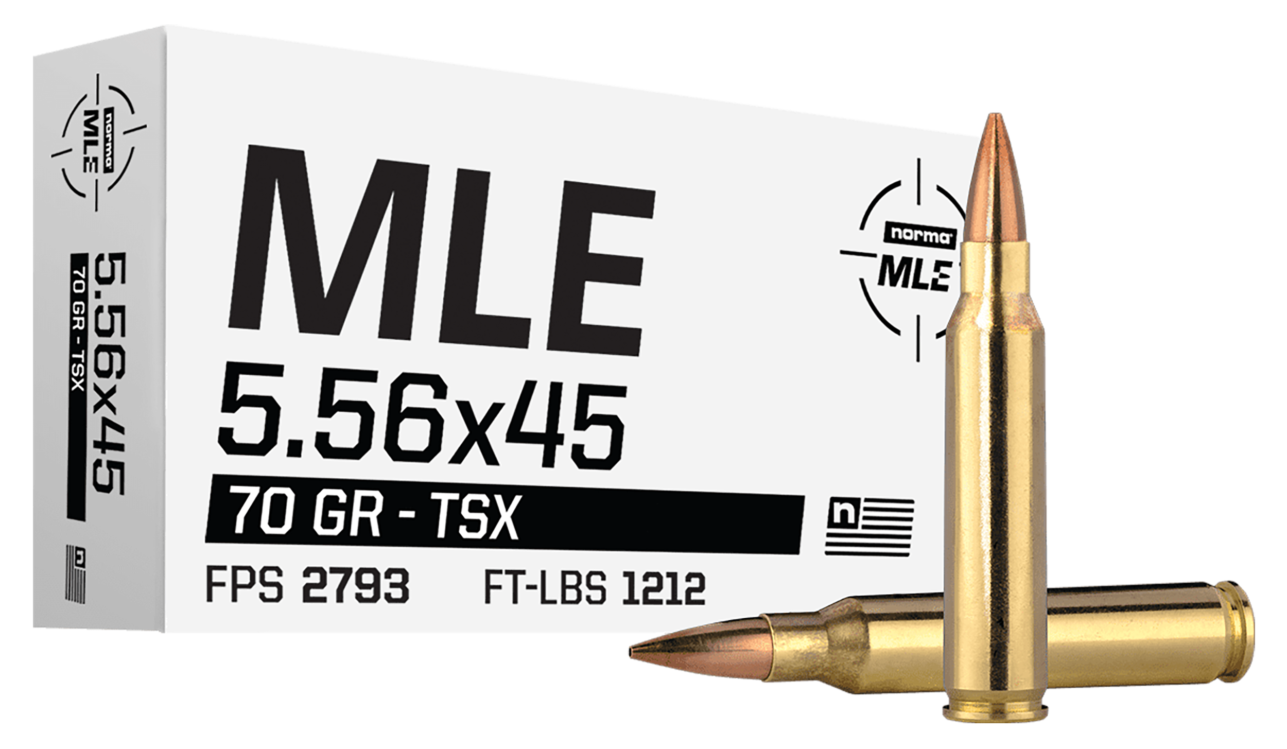 Norma Bondstrike 5.56 NATO 70gr 20ct Box