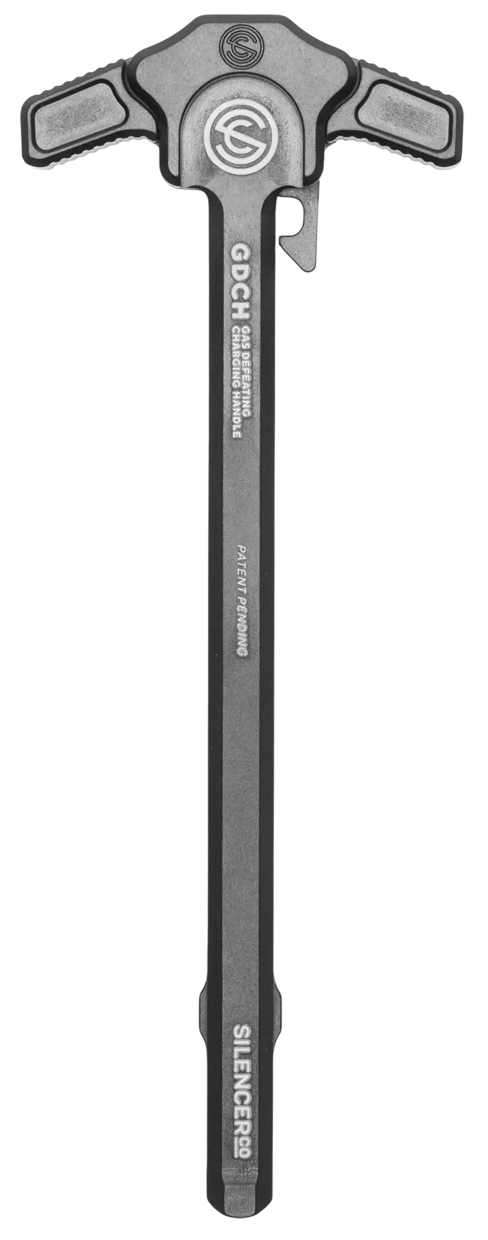 SilencerCo Gas Defeating Charging Handle for AR-15 Sig MPX Aluminum Anodized