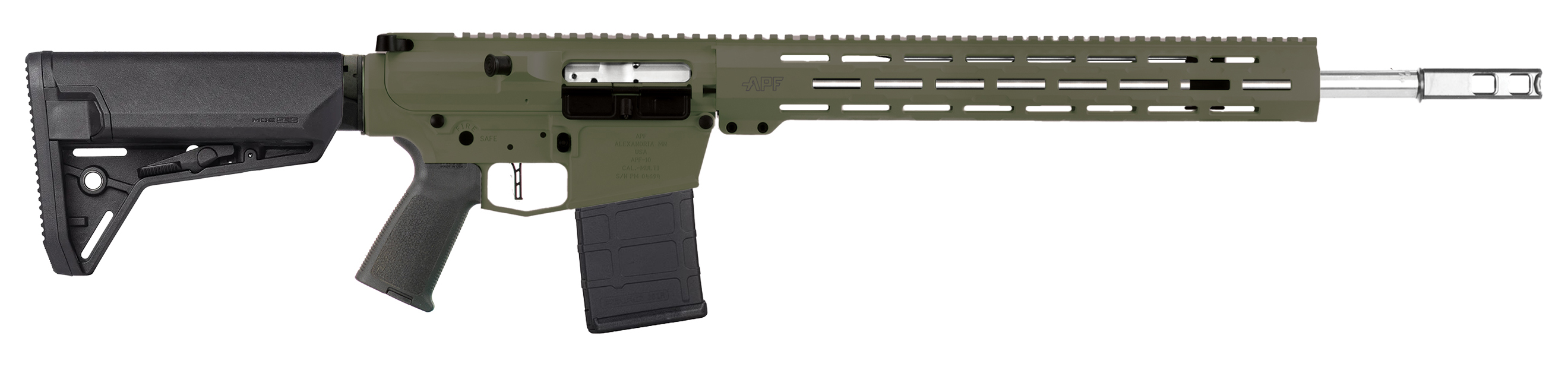 Apf Dmr 2.0 243win Odg 18 Mlok Sl-s