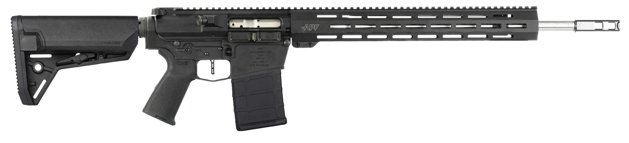 Apf Dmr 2.0 243win Blk 18 Mlok Sl-s