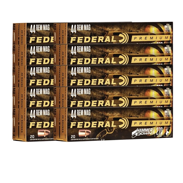 Federal HammerDown 44 Rem Mag 270gr Bonded SP 200ct