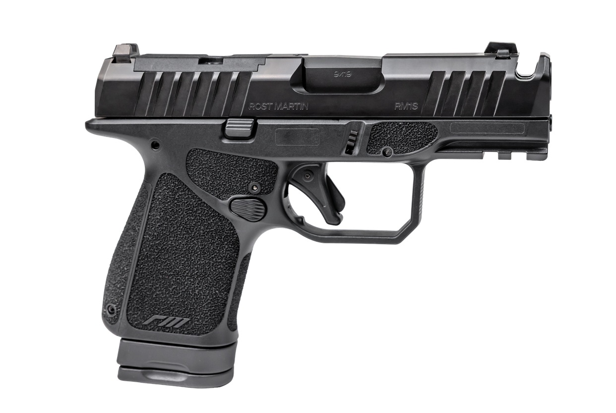 Rost Martin RM1S Comp Handgun 9mm Luger 10rd Magazines(2) 3.6" Barrel Black Optic Ready