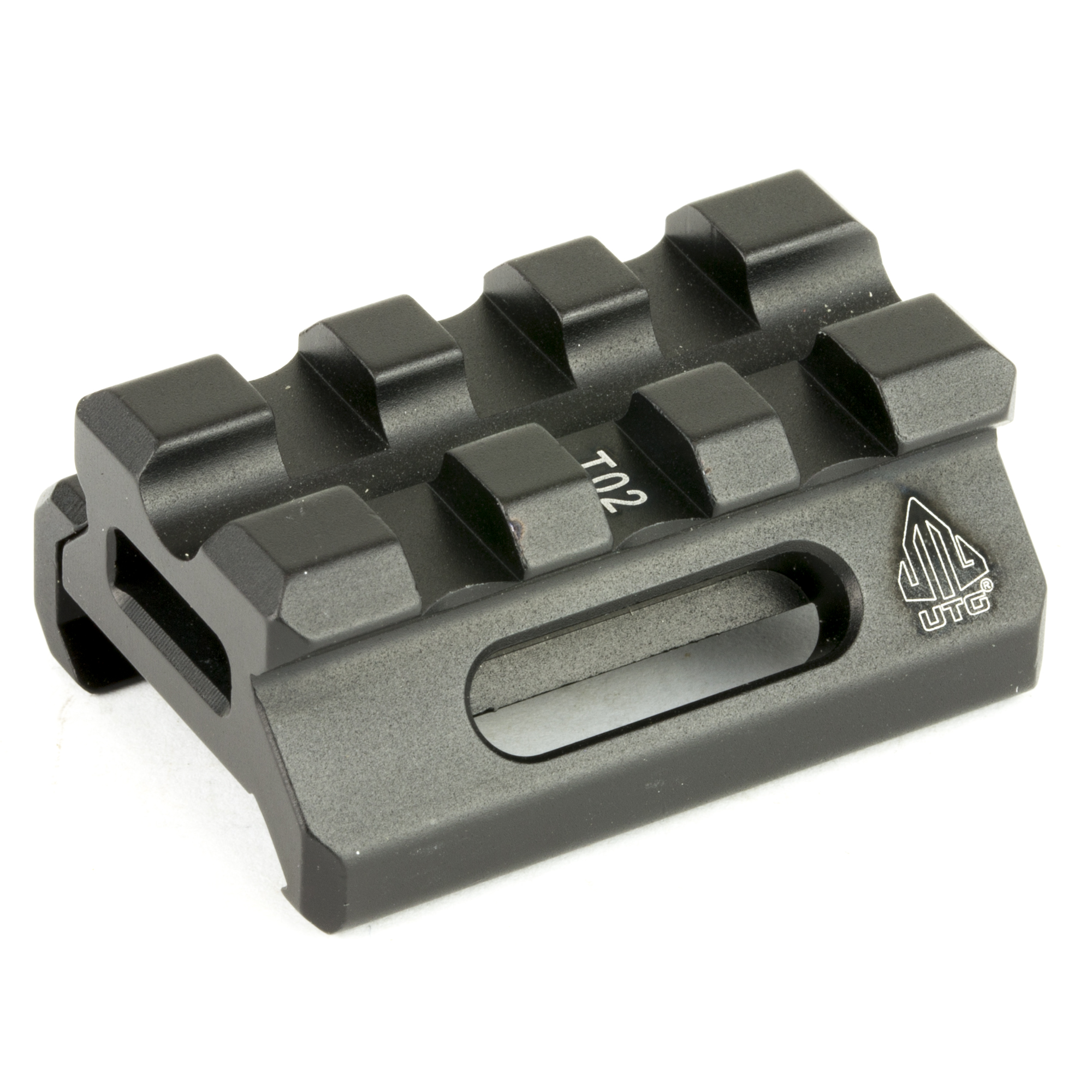 UTG Pro Sslm Pic Risr Mnt Half Inch High 3 Slots Picatinny Riser