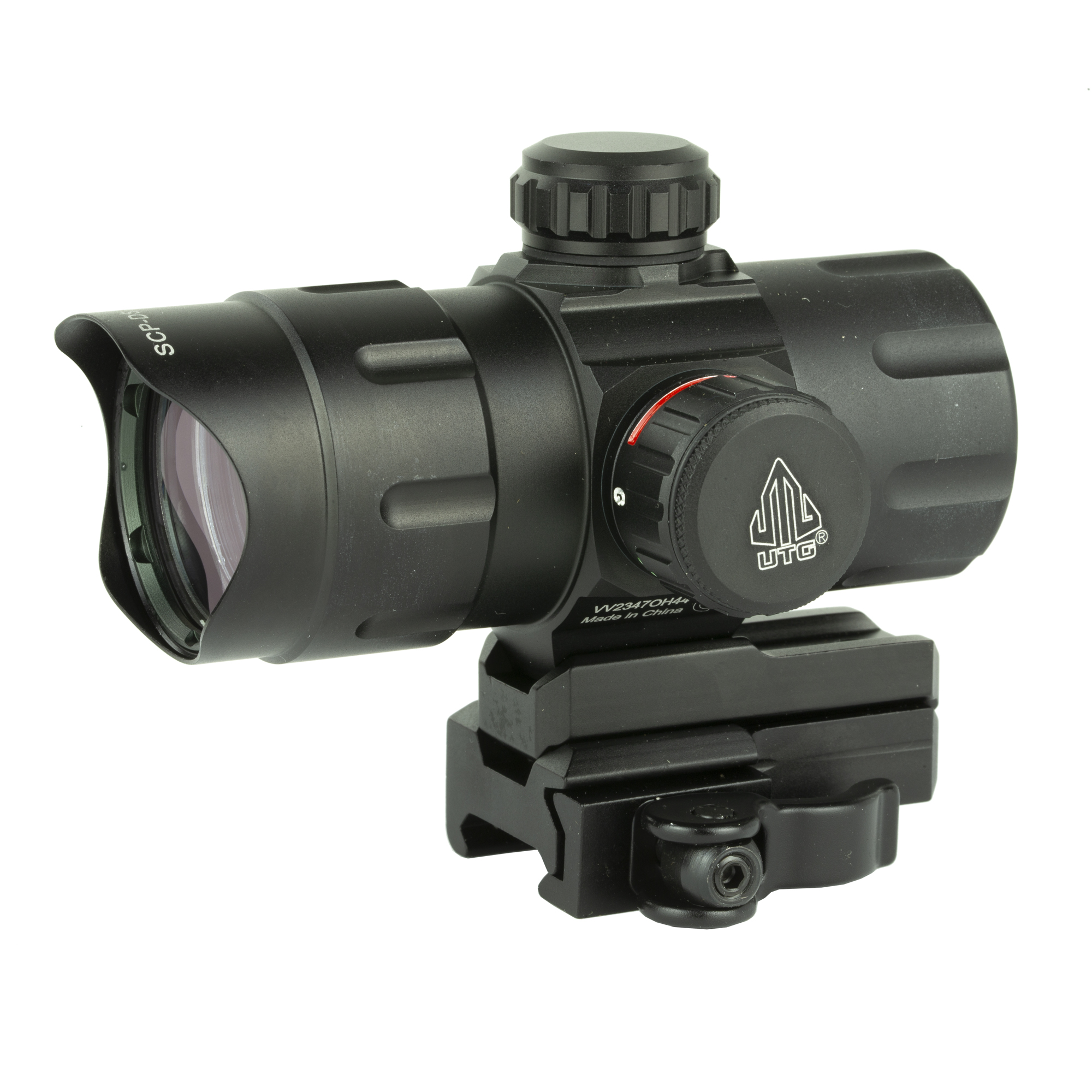 UTG Pro 4.2 Inch ITA Red Green CQB Dot Sight QD Mount Picatinny Rail