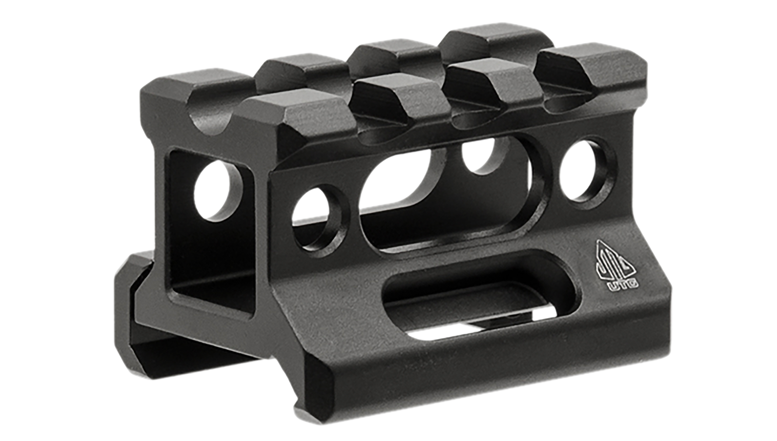 UTG Pro Leapers MTRSX8S Picatinny Riser Matte Finish 6061-T6 Aluminum 3 Slot