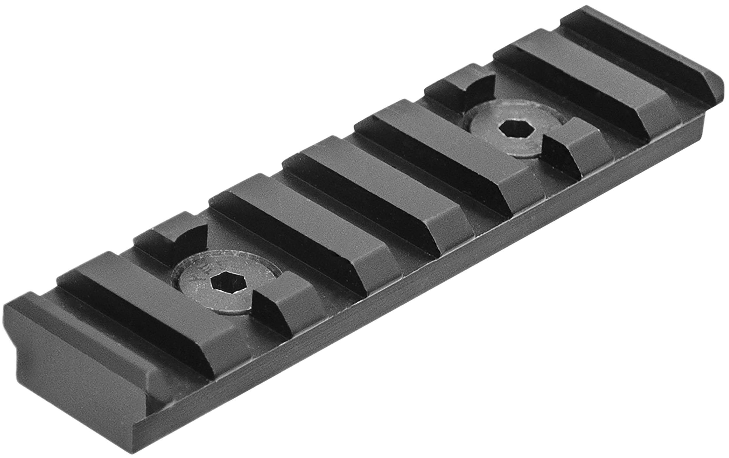 UTG Pro MLOK Rail Section 8 Slot Compatibility with Picatinny Mounts