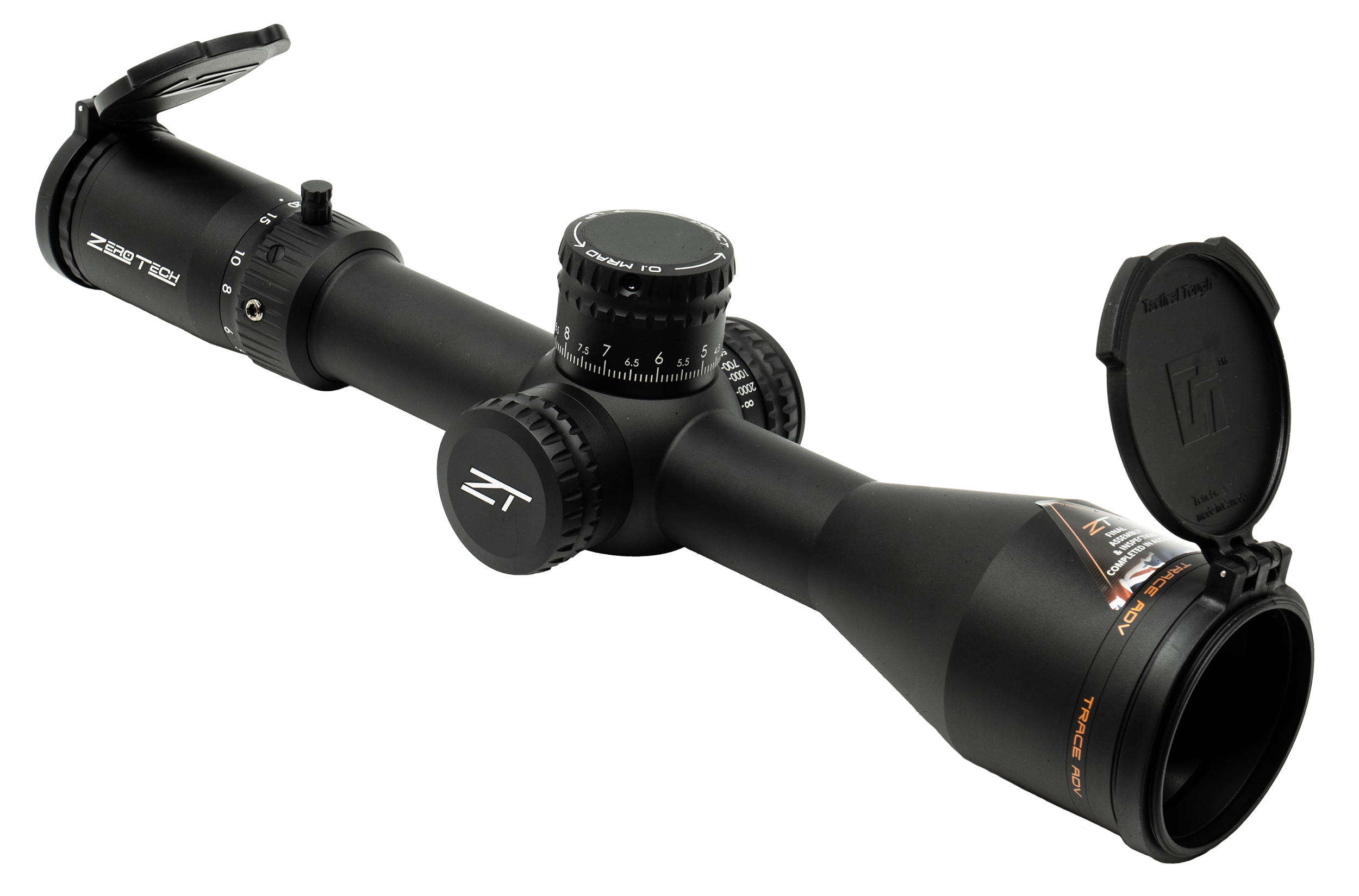 Zero Tech Optics Trace Advanced 5-30x56 34mm Tube Illuminated Rmg 2 Ffp Reticle Riflescope