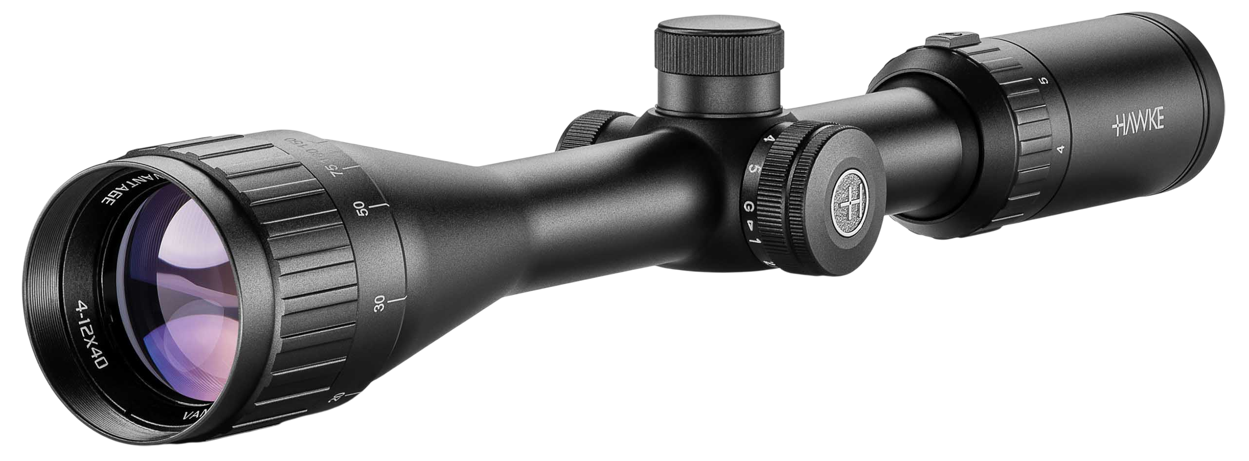 Hawke Sport Optics Vantage IR 4-12x40 Illuminated Red Green Rimfire 17 HMR Reticle