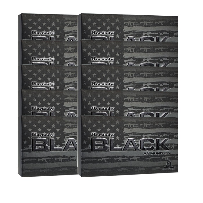 Hornady Black 22 ARC 75gr ELD Match 200ct Case