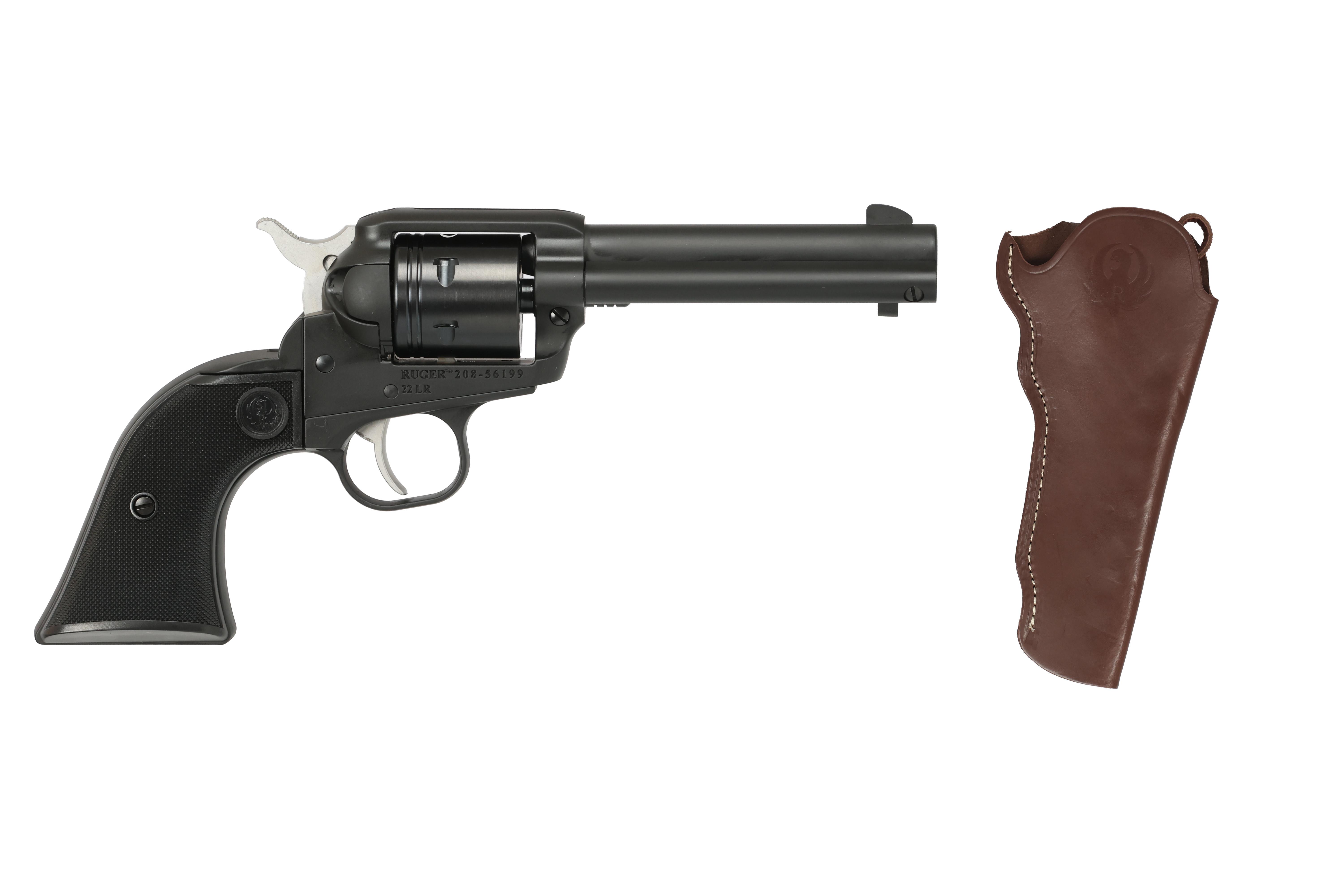 Ruger Wrangler 22 LR 4.62" 6rd Revolver w/Holster