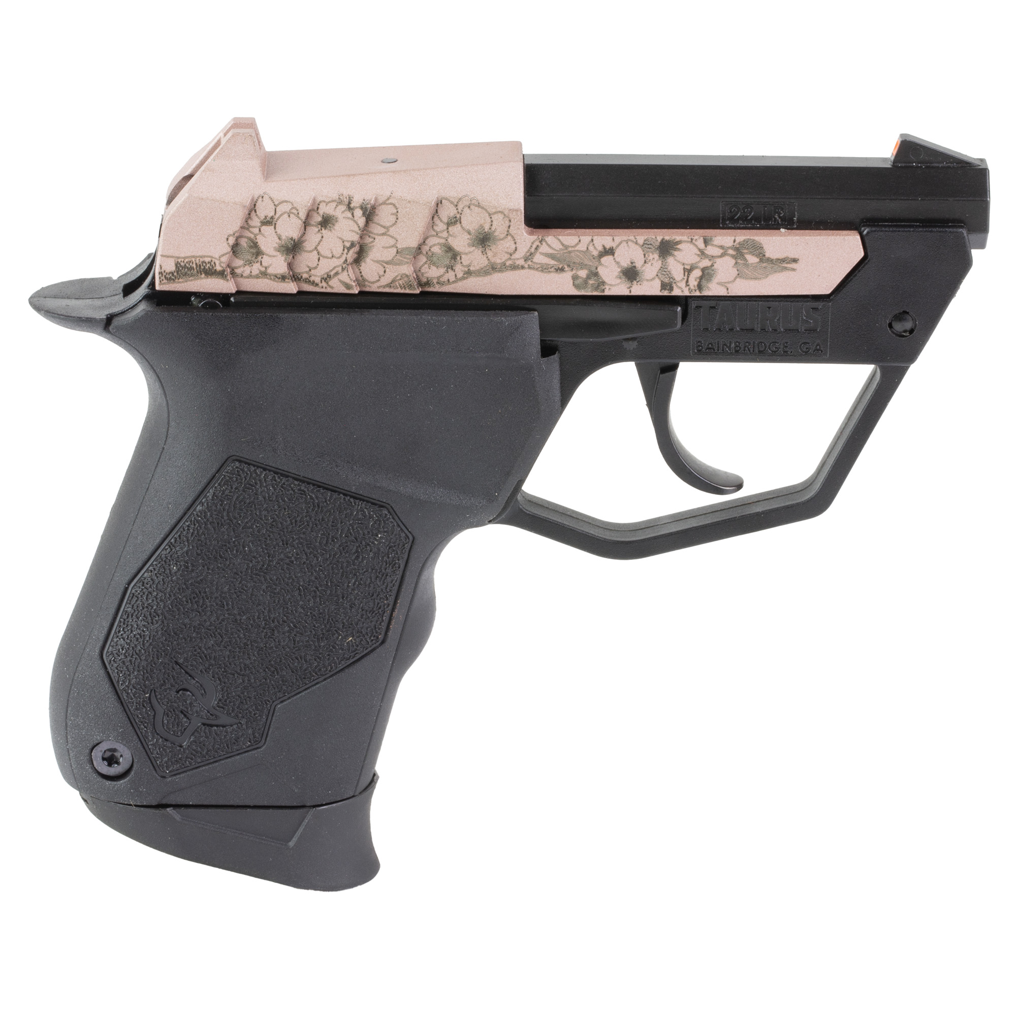 Taurus 22TUC 22 LR 2.5" 9rd Cherry Blossom Engraved Pistol