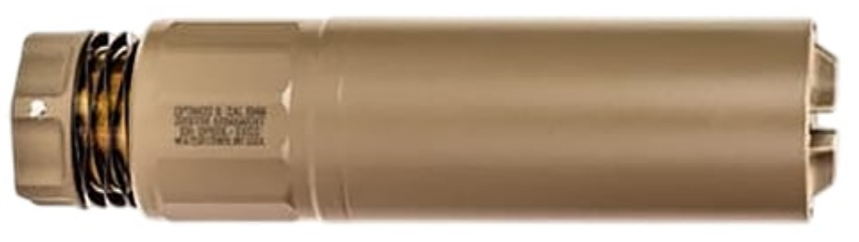 Griffin Armament Optimus 6 Dual-Lok 6mm FDE Suppressor