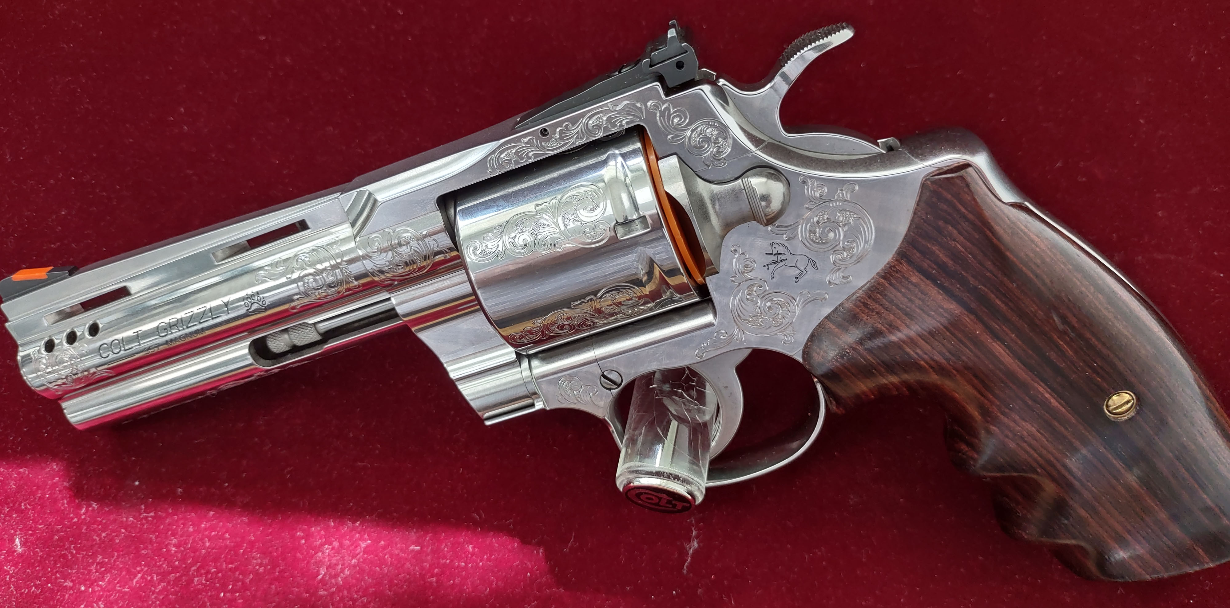 Colt Custom Shop Grizzly 357 Mag 4.25" 6rd Revolver