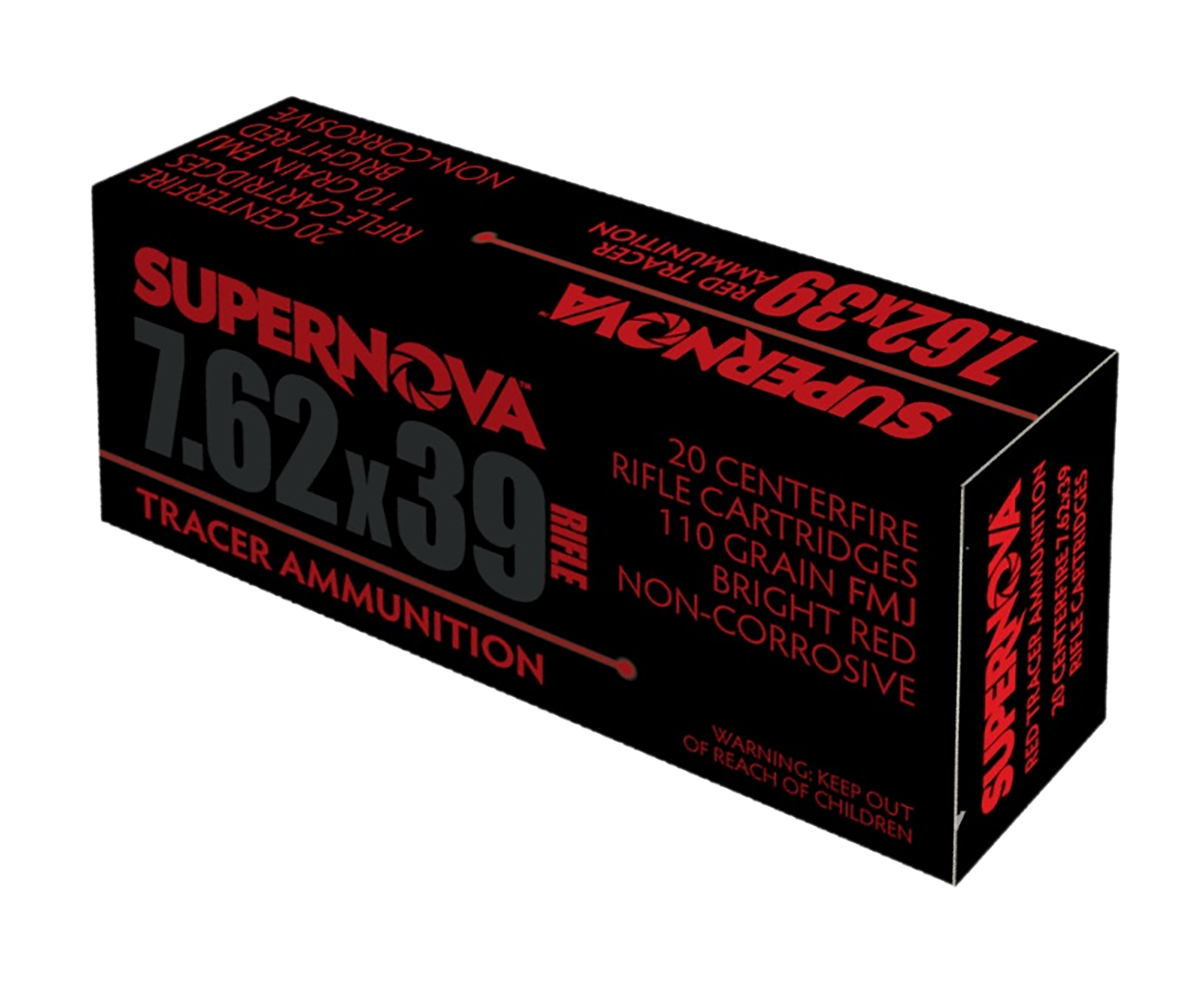 Piney Mountain Supernova 7.62mm Full Metal Jacket 124 Grain 20 Rounds