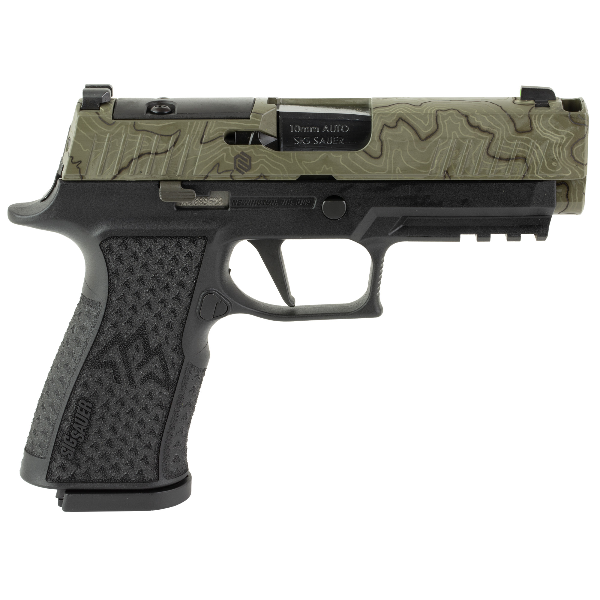Sig Sauer P320 XCarry 10mm Auto 3.8 inch Barrel 15+1 Moss Green