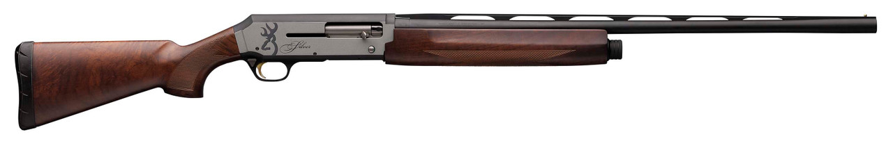 Browning Silver Field Micro Midas 20 Gauge 26in 4 Rounds Silver Matte Bi-Tone
