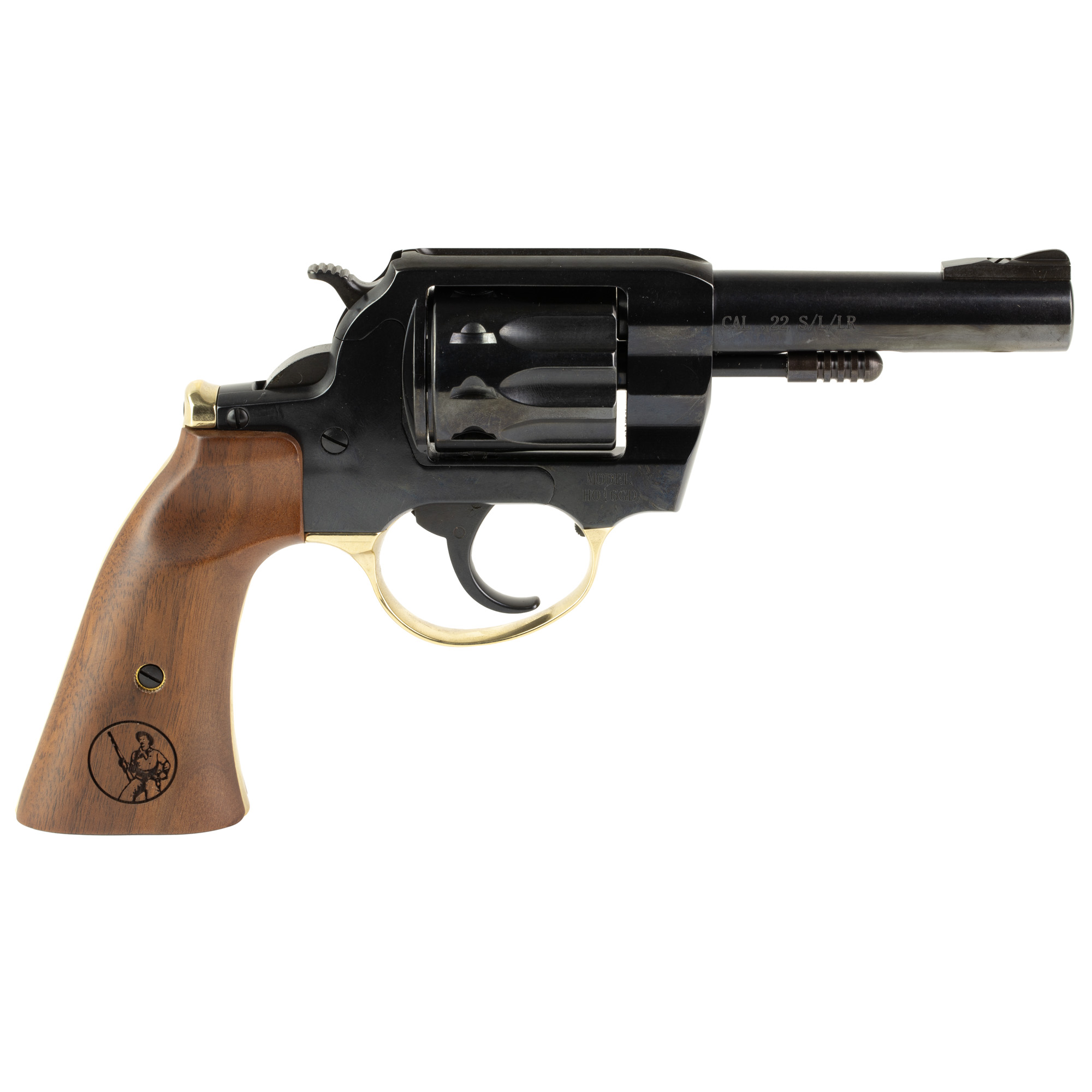 Henry Golden Boy Revolver .357 Magnum .38 Special 4 Inch 6 Rounds Polished Blued Steel