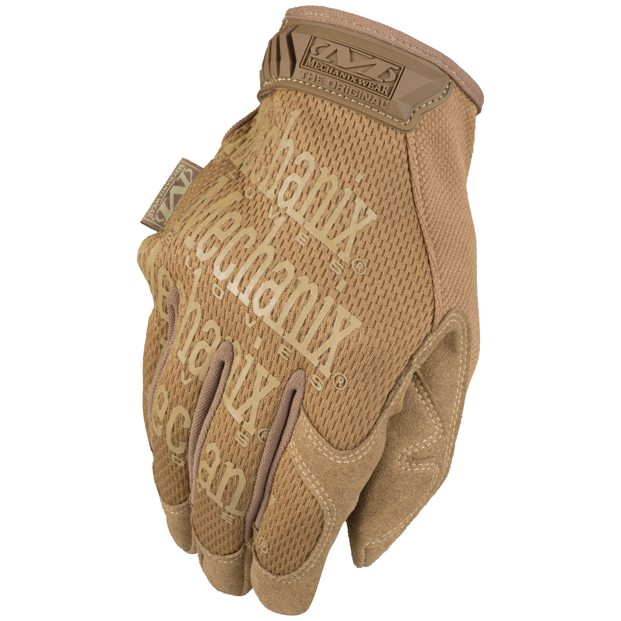Mechanix Wear MG72010 Original  Coyote Synthetic Leather Large Velcro Closure