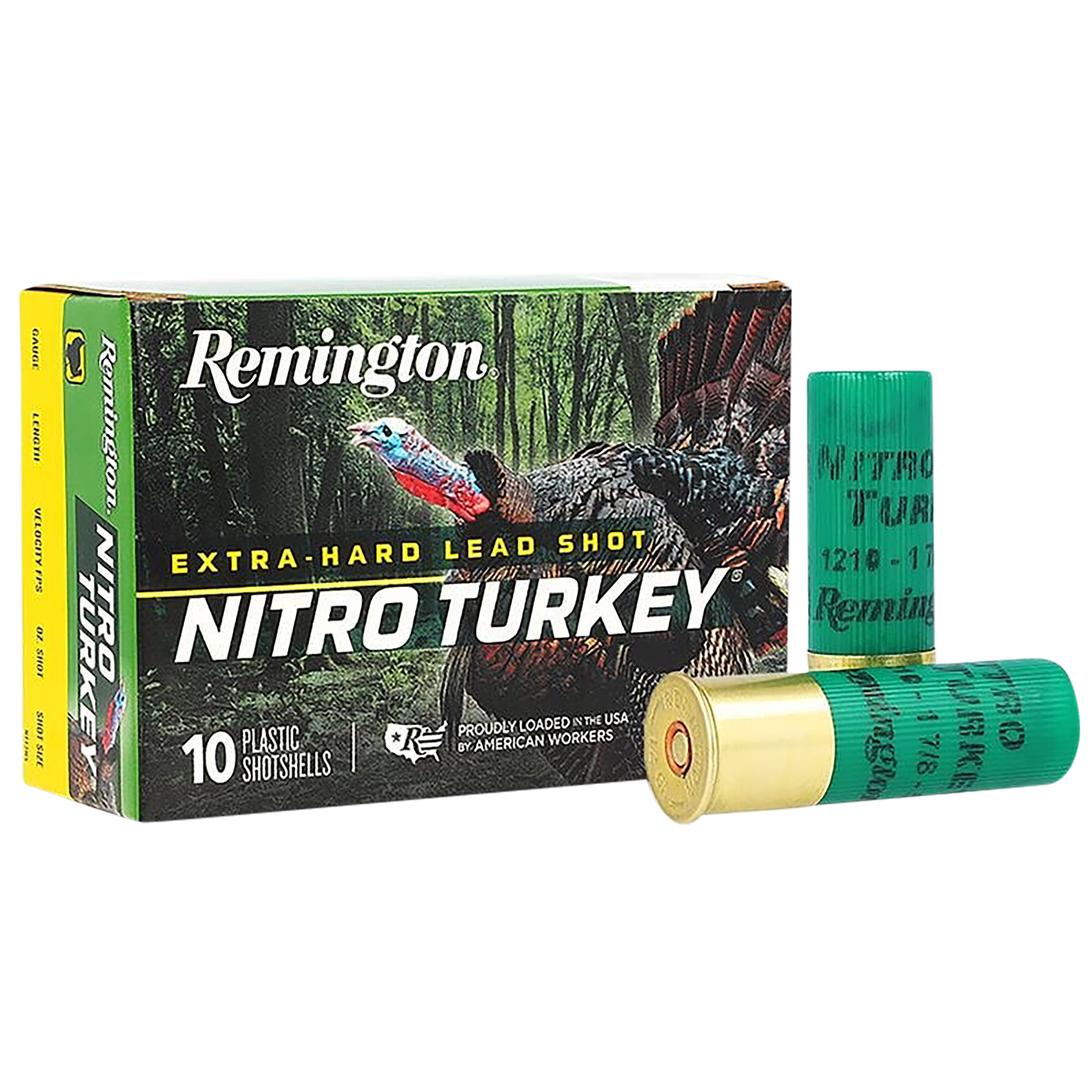 Remington Nitro Turkey Magnum Loads 12 Gauge Lead 1 7/8oz 10 Rounds