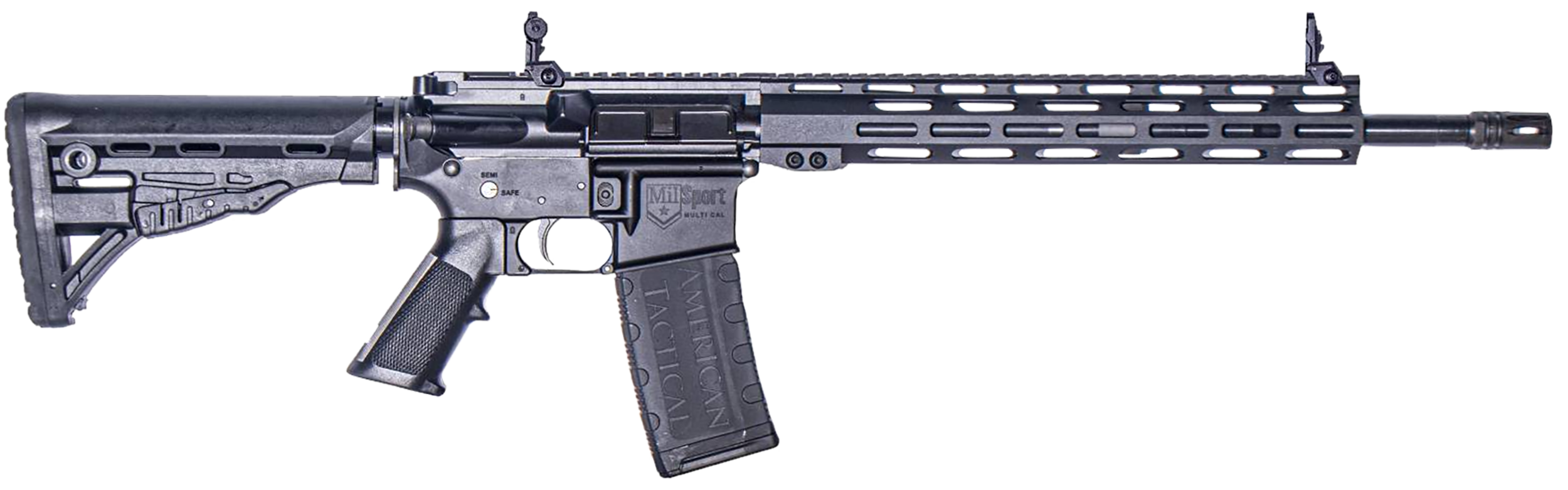 American Tactical Inc Milsport 5.56x45 NATO 16in 30rd Matte Black