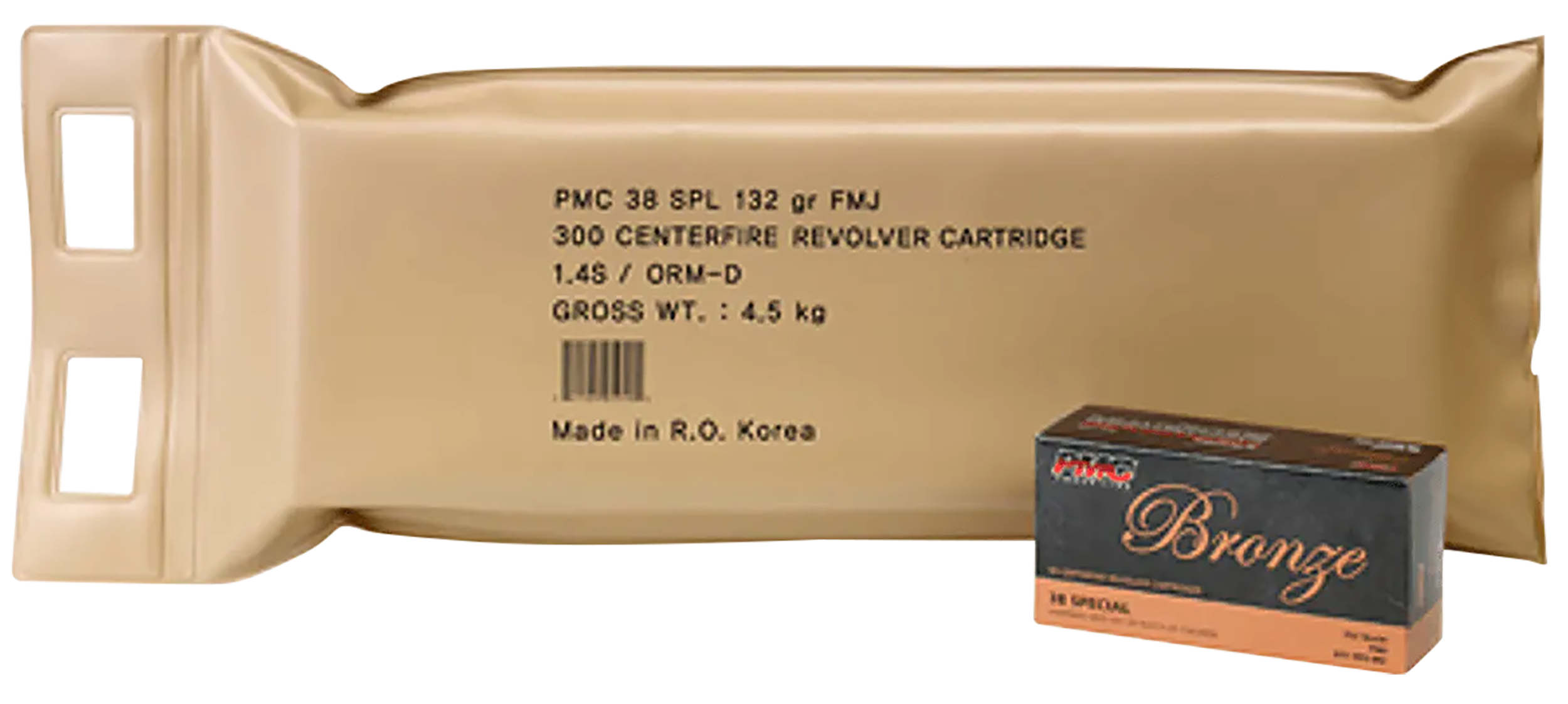 Pmc Bronze Battle Pack .38 Special Full Metal Jacket 132 Grain 300 Rounds