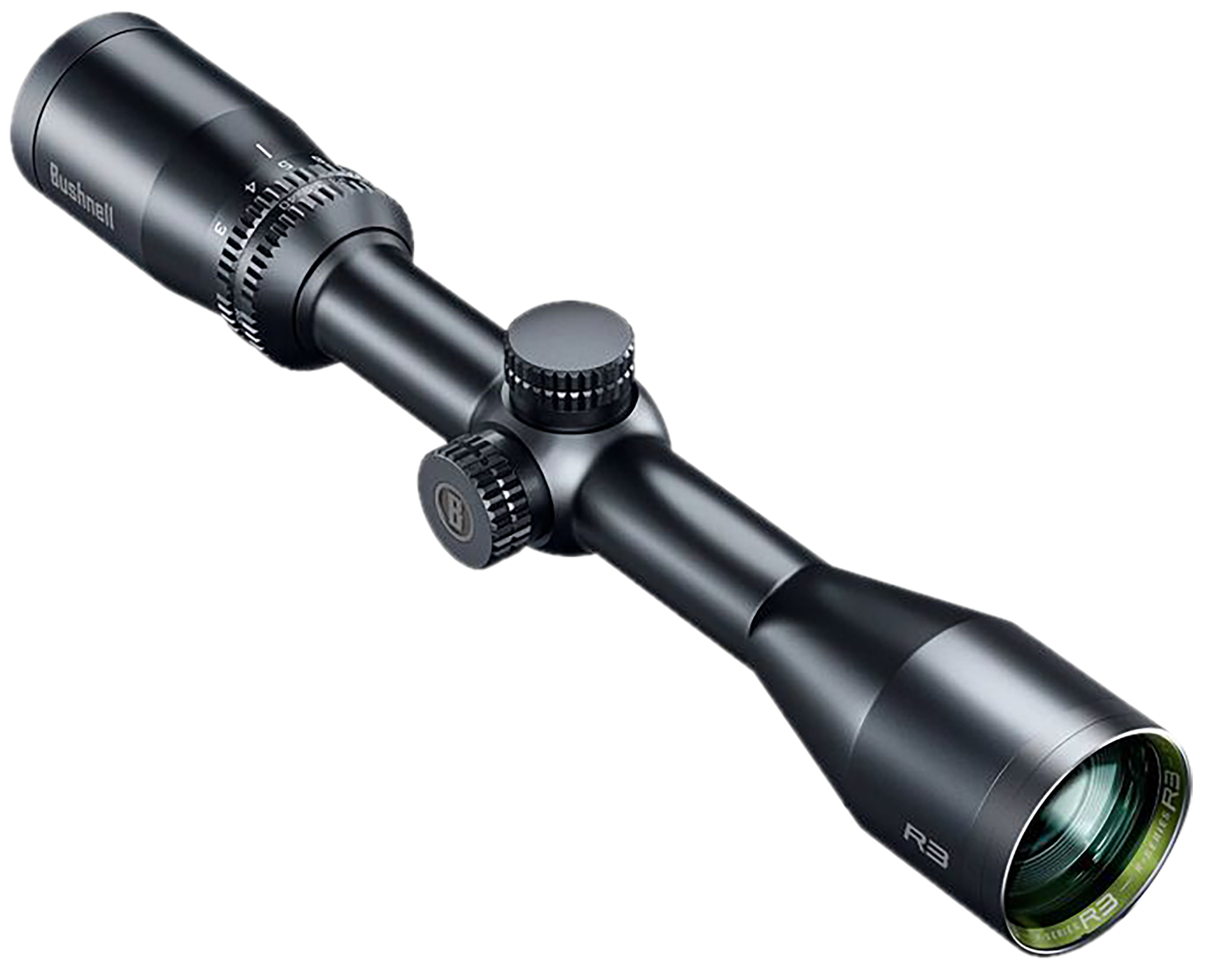Bushnell R3 3-9x40mm Scope 1in Tube Multi-X Duplex Reticle EXO Barrier