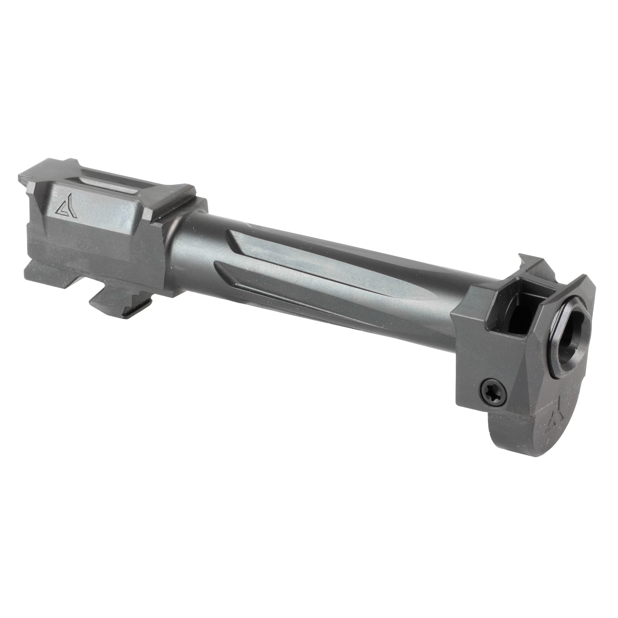 Radian Weapons G19G5ILRN Ramjet & Afterburner Combo 9mm Luger Compatible w/Glock 19 Gen5, Fluted Black Stainless Steel