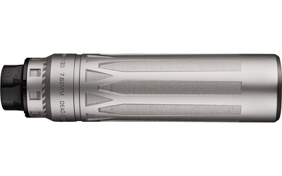 Dead Air Nomad TI XC Suppressor 7.62mm w/ Direct Thread 5/8-24 HUB Mount Silver