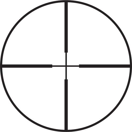 Tasco Mag 22 Rifle Scope 3-9x32mm with Rings 1 Inch Duplex Reticle