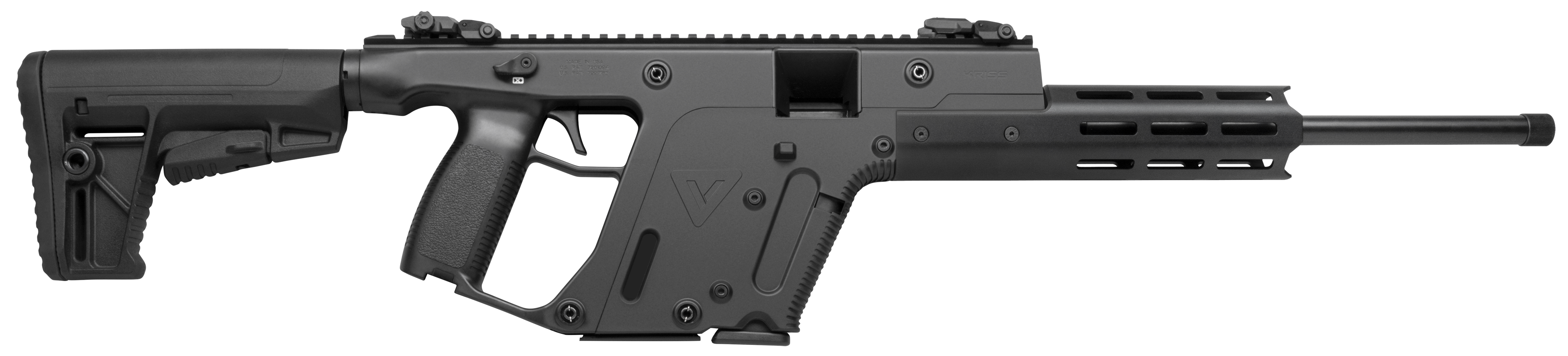 Kriss Vector CRB Gen2 22 Long Rifle 16" 10+1 Chrome Moly Barrel Black/Aluminum