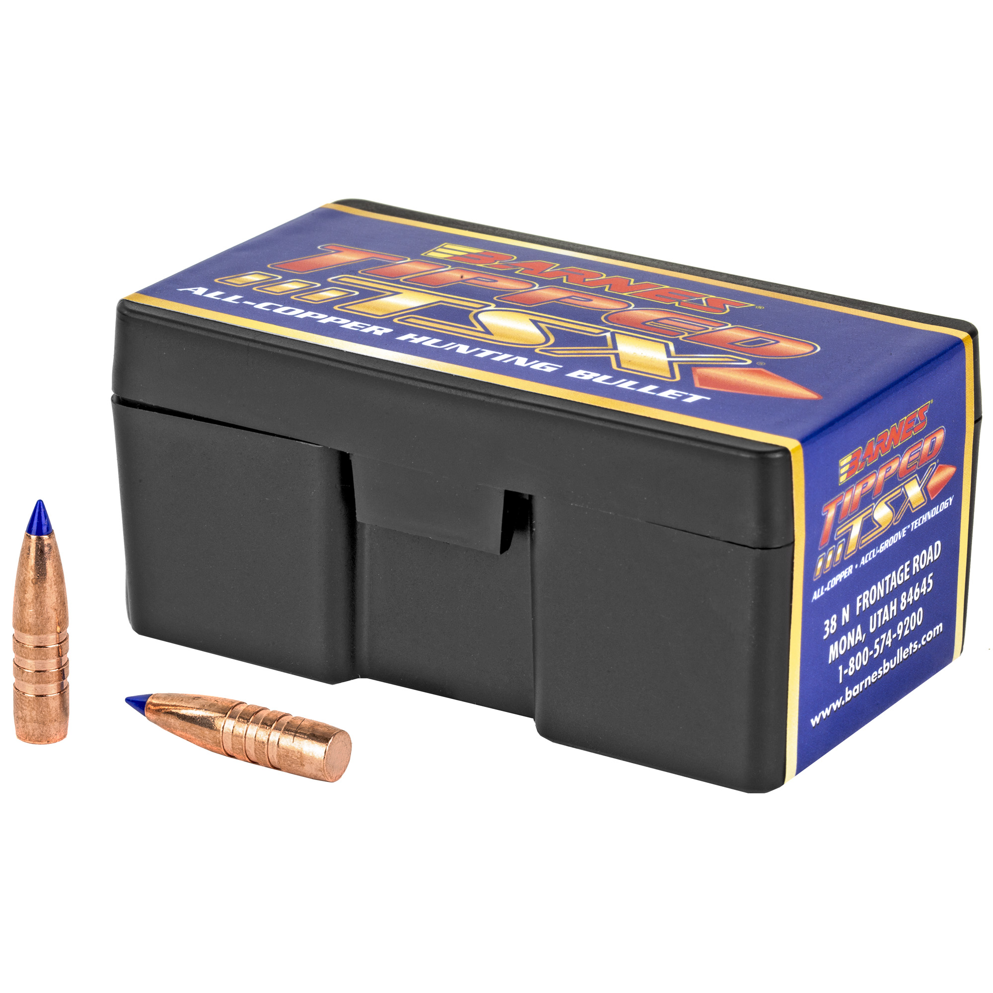 Barnes Tipped TSX (TTSX) Bullets 6mm .243" 80 gr TTSXBT 50/ct