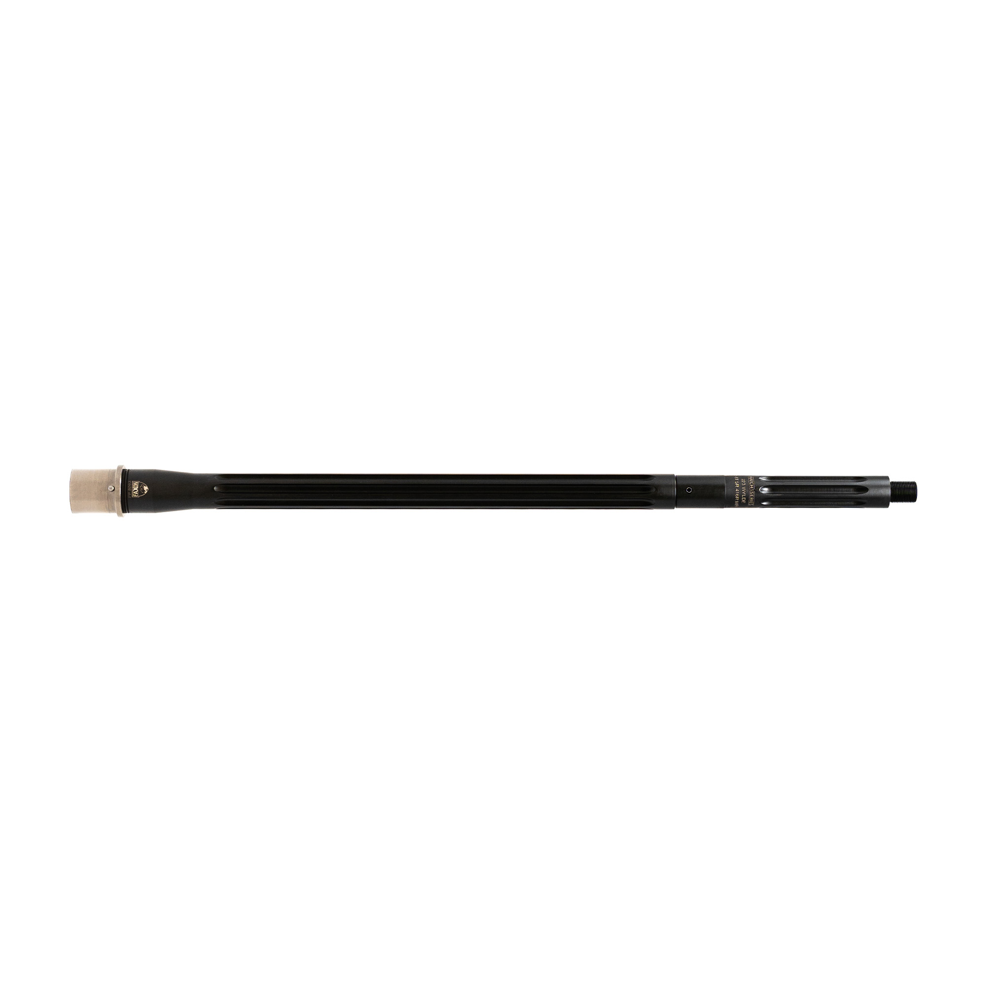 Faxon Firearms Match 223 Wylde 18 Inch Rifle Length Heavy Fluted Nitride Barrel