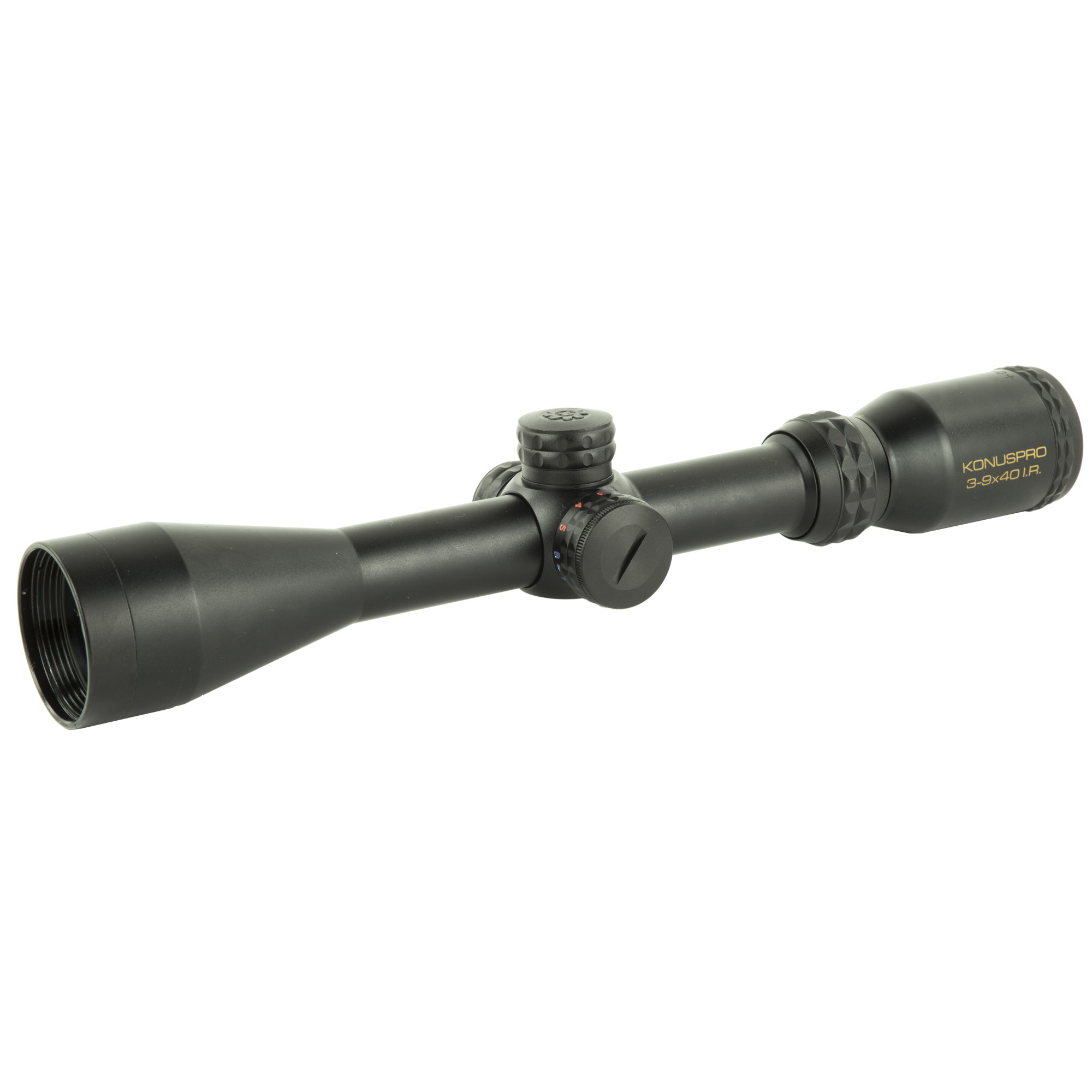 Konus Optics KonusPro 550 3-9x40 1in Tube Etched Ballistic Reticle Dual Illum Red Blue