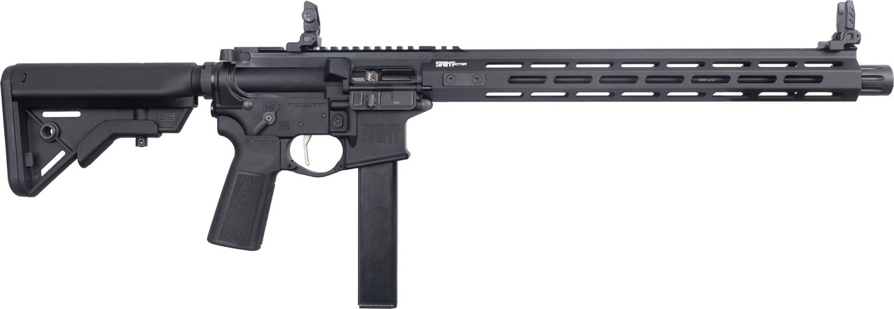 Springfield Armory, Saint Victor, 9mm Luger, 16in, 32+1, Stainless Blued
