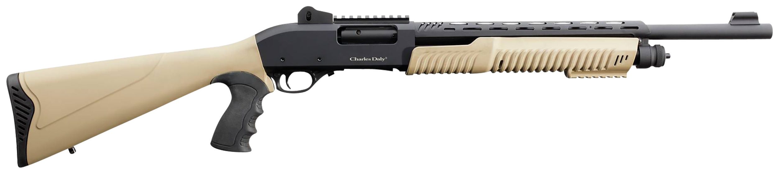 Charles Daly 301 12GA, 18.5in. Barrel, 5rd - FDE (930279)