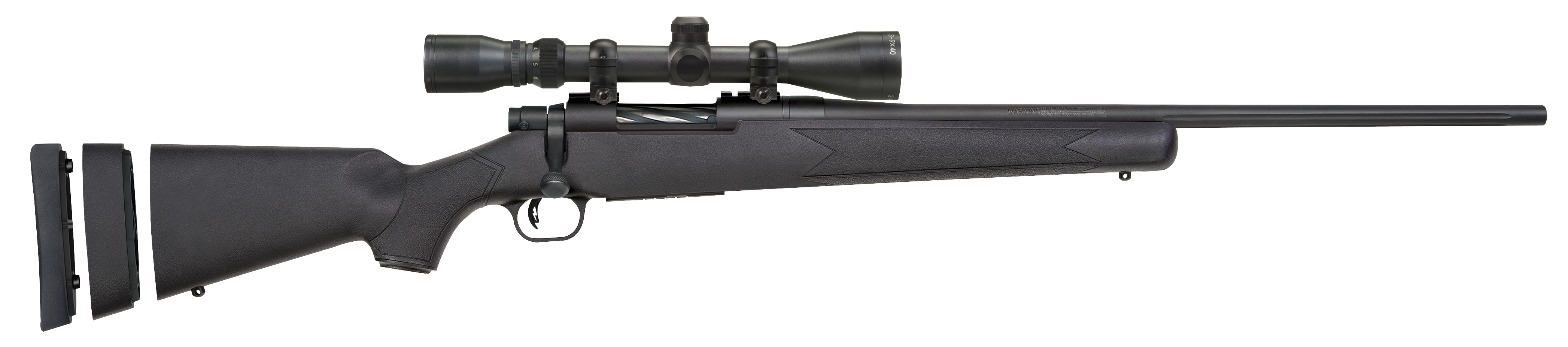 Mossberg Patriot Super Bantam Youth 350 Legend 22in 4+1 Blued/Black Right Hand