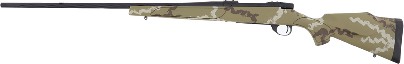 Weatherby Vanguard Outfitter 7mm Remington Magnum 26 Inch 3 Rounds Tan Camo Cerakote